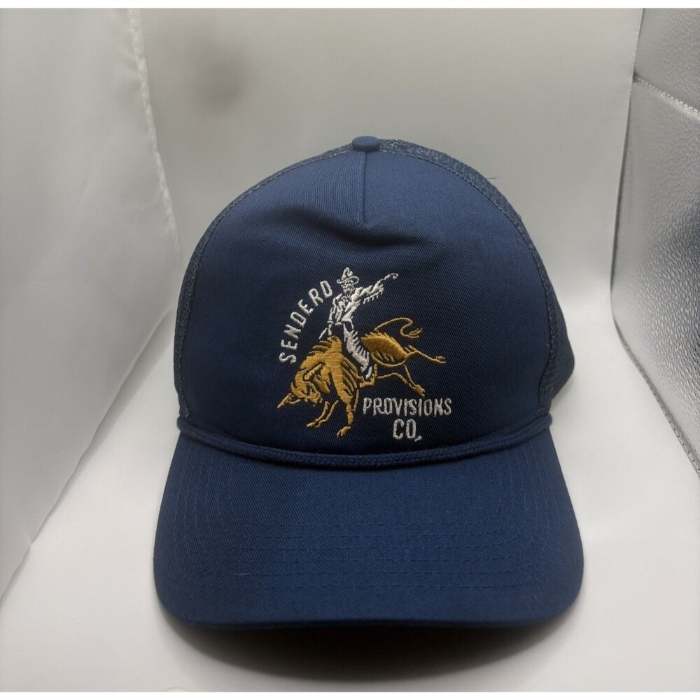 Sendero Provisions Co. Ride or Die Graphic Trucker SnapBack Style Blue